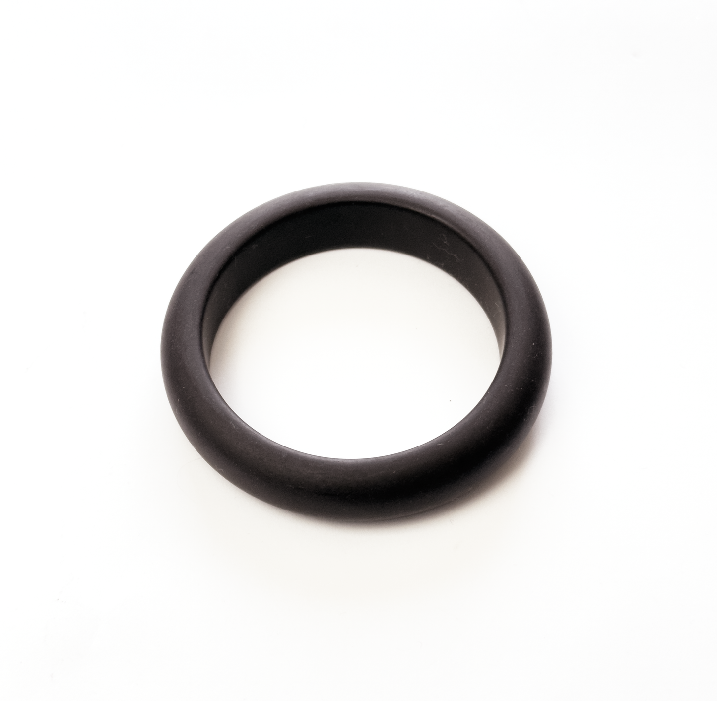 Pulseira bracelete de resina marrom fino