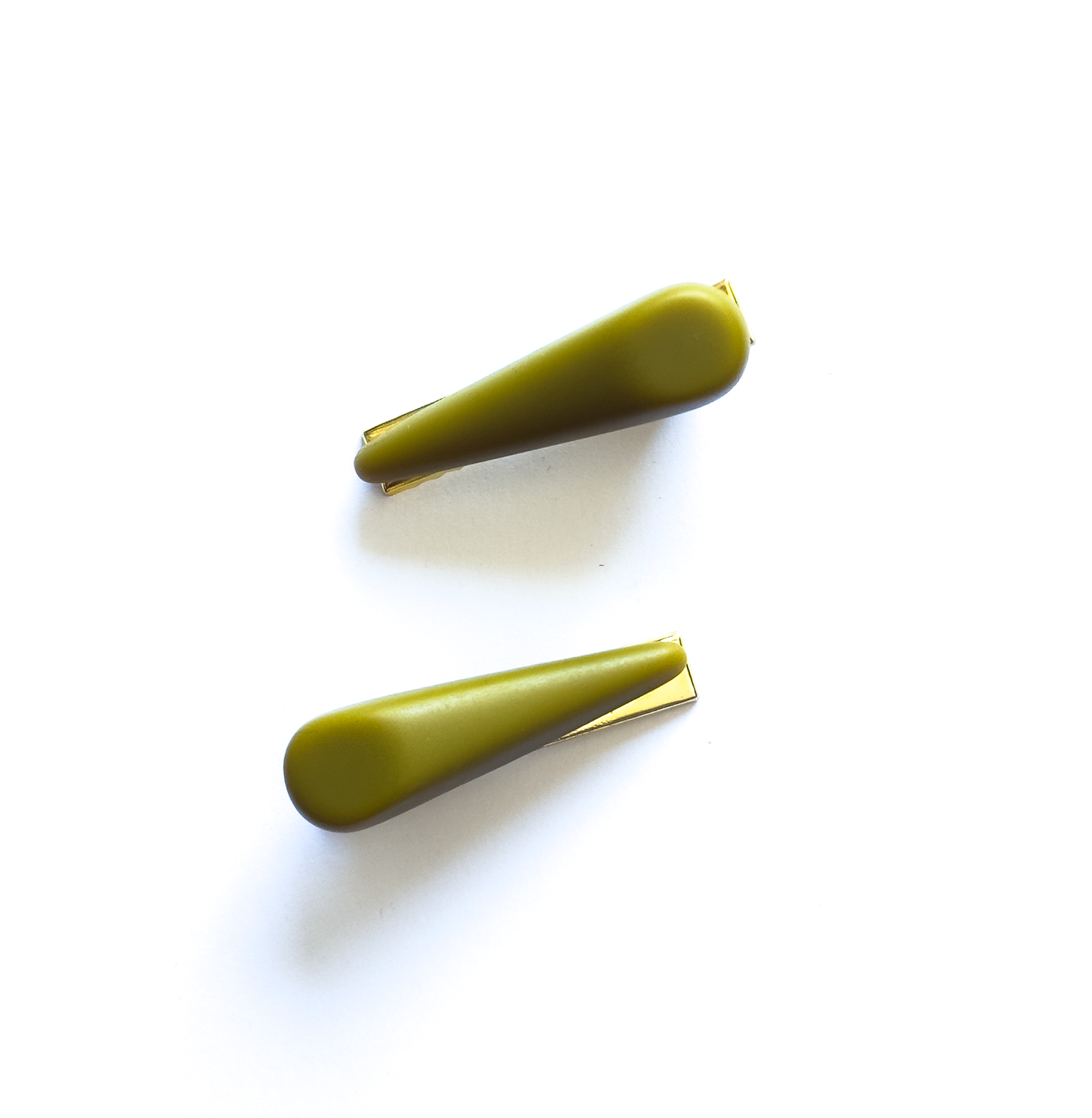 Presilha de cabelo pino verde (2 und.)