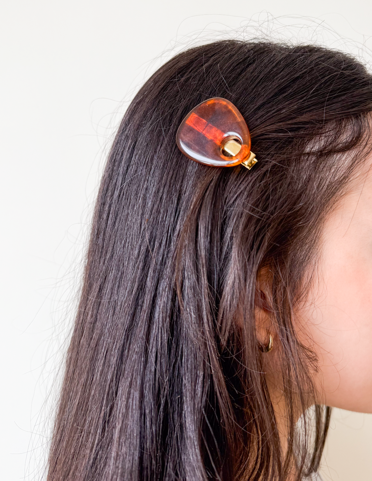 Presilha de cabelo paleta tartaruga