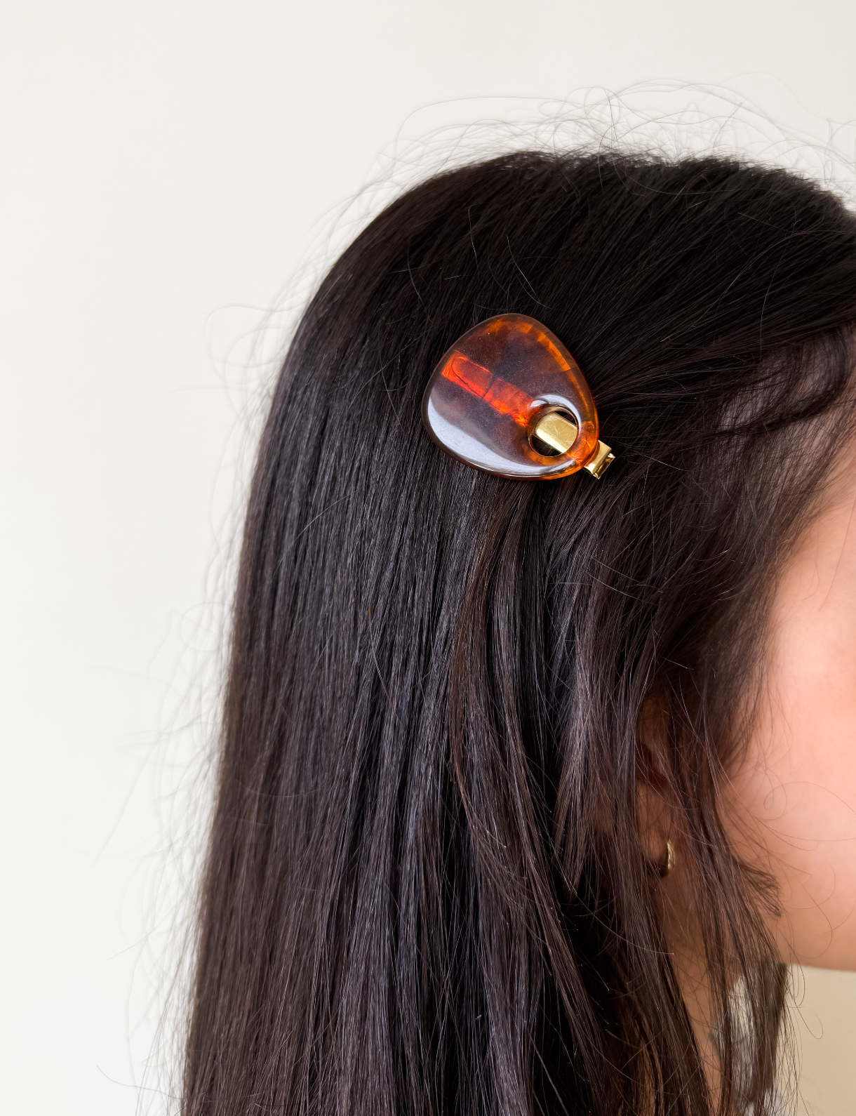 Presilha de cabelo paleta tartaruga