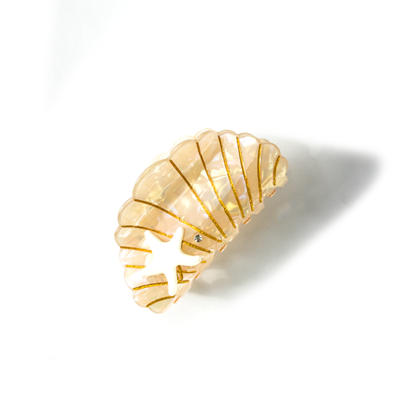 Piranha de cabelo fundo do mar madrepérola