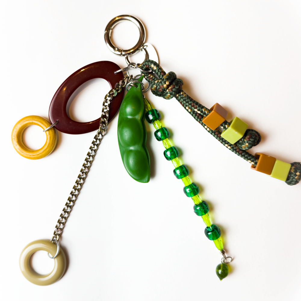 Chaveiro charm edamame