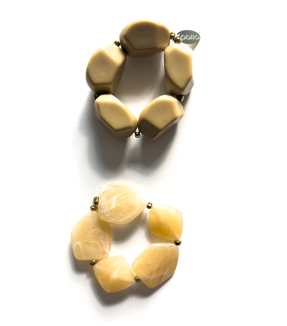 Pulseira boho nude (2und)