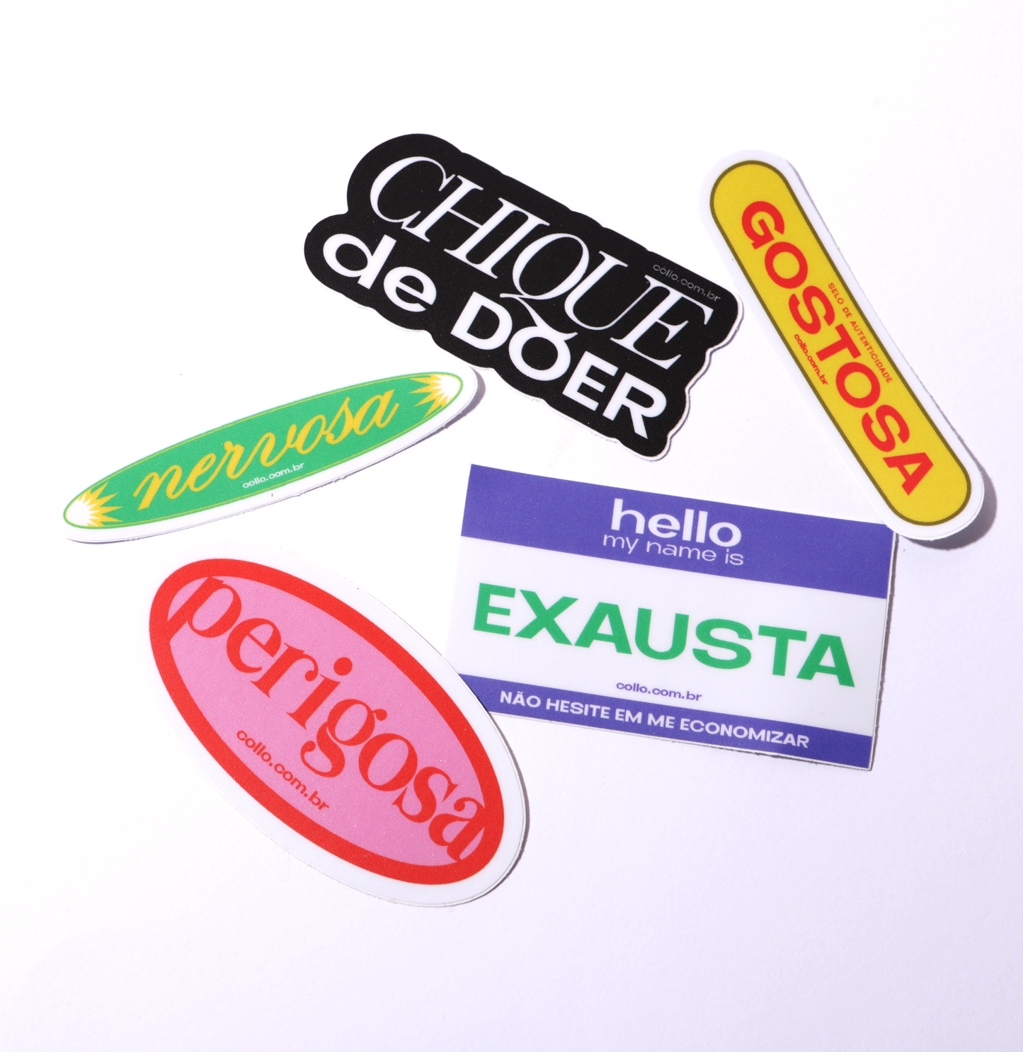 Pack de adesivos