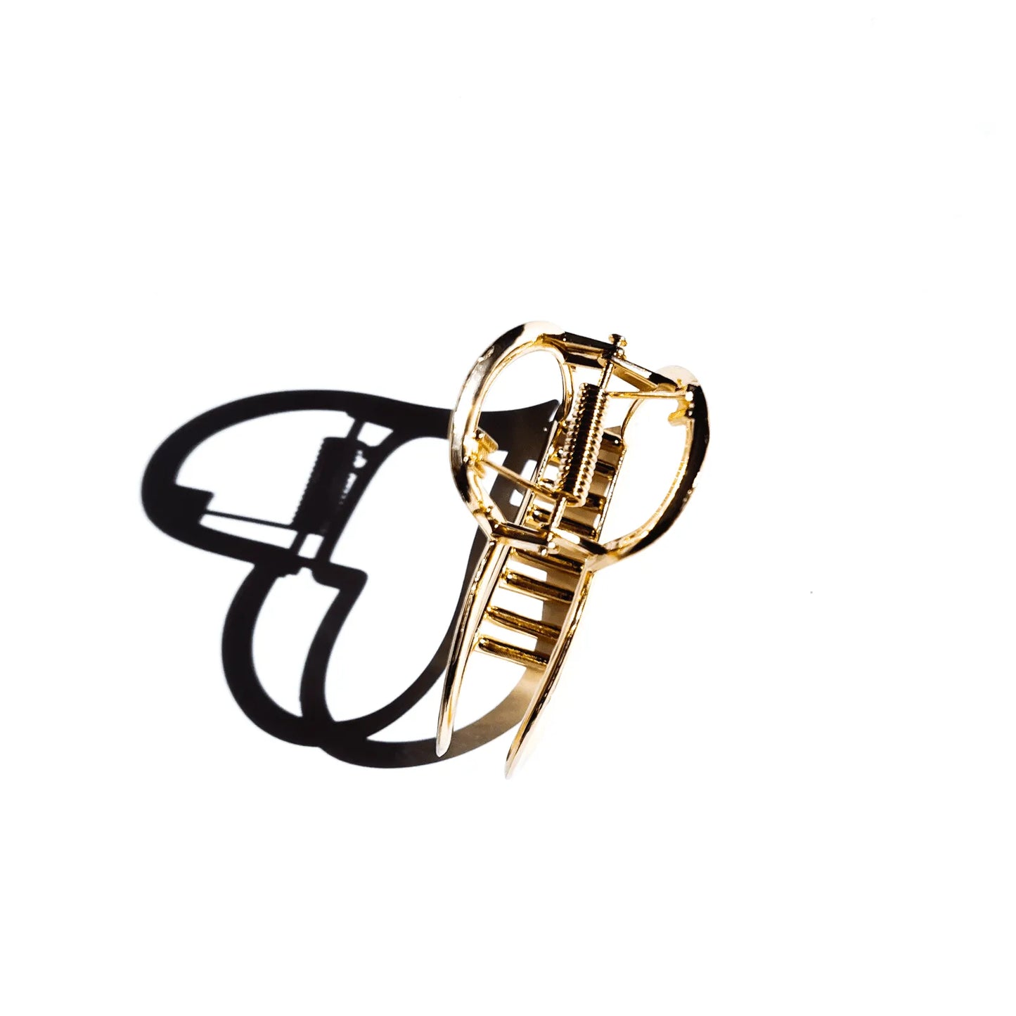 Piranha metal coração dourada