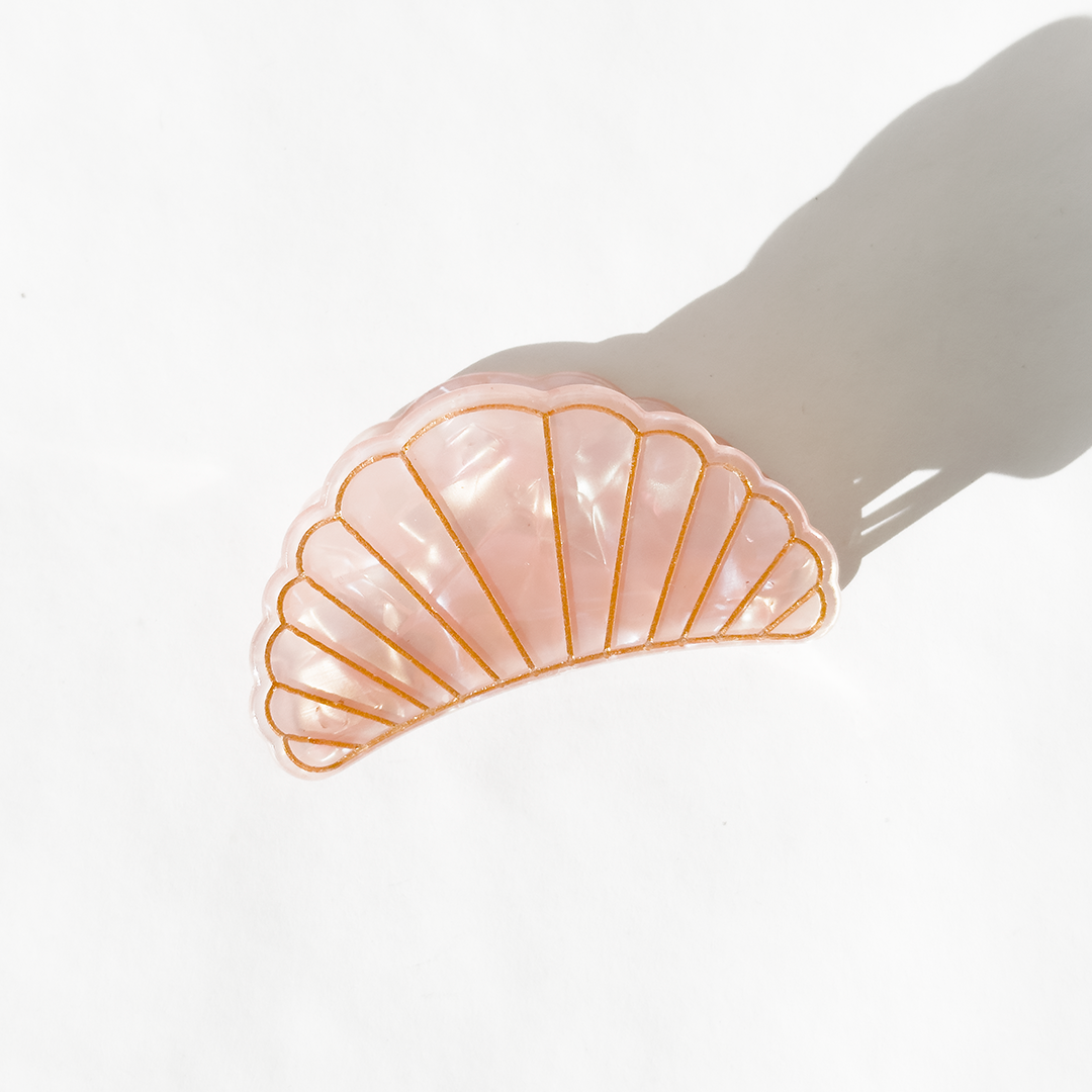 Piranha de cabelo sereia rosa