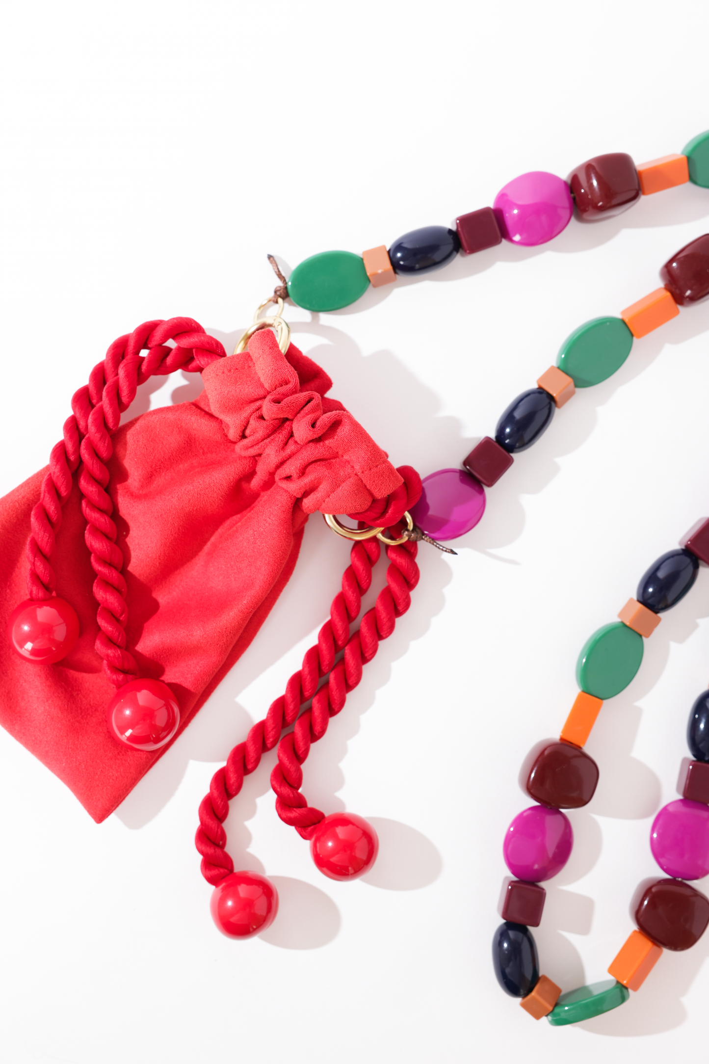Bolsa crossbody go.out vermelha