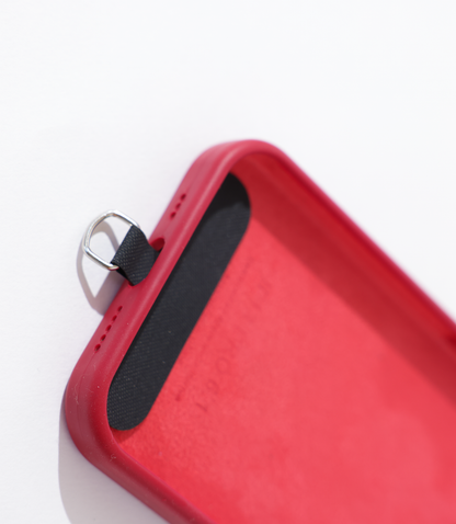 Alça de mão para celular + tag universal rosa e mostarda