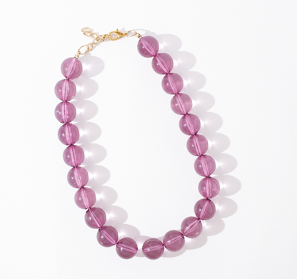 Colar gloss roxo