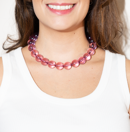 Colar gloss roxo