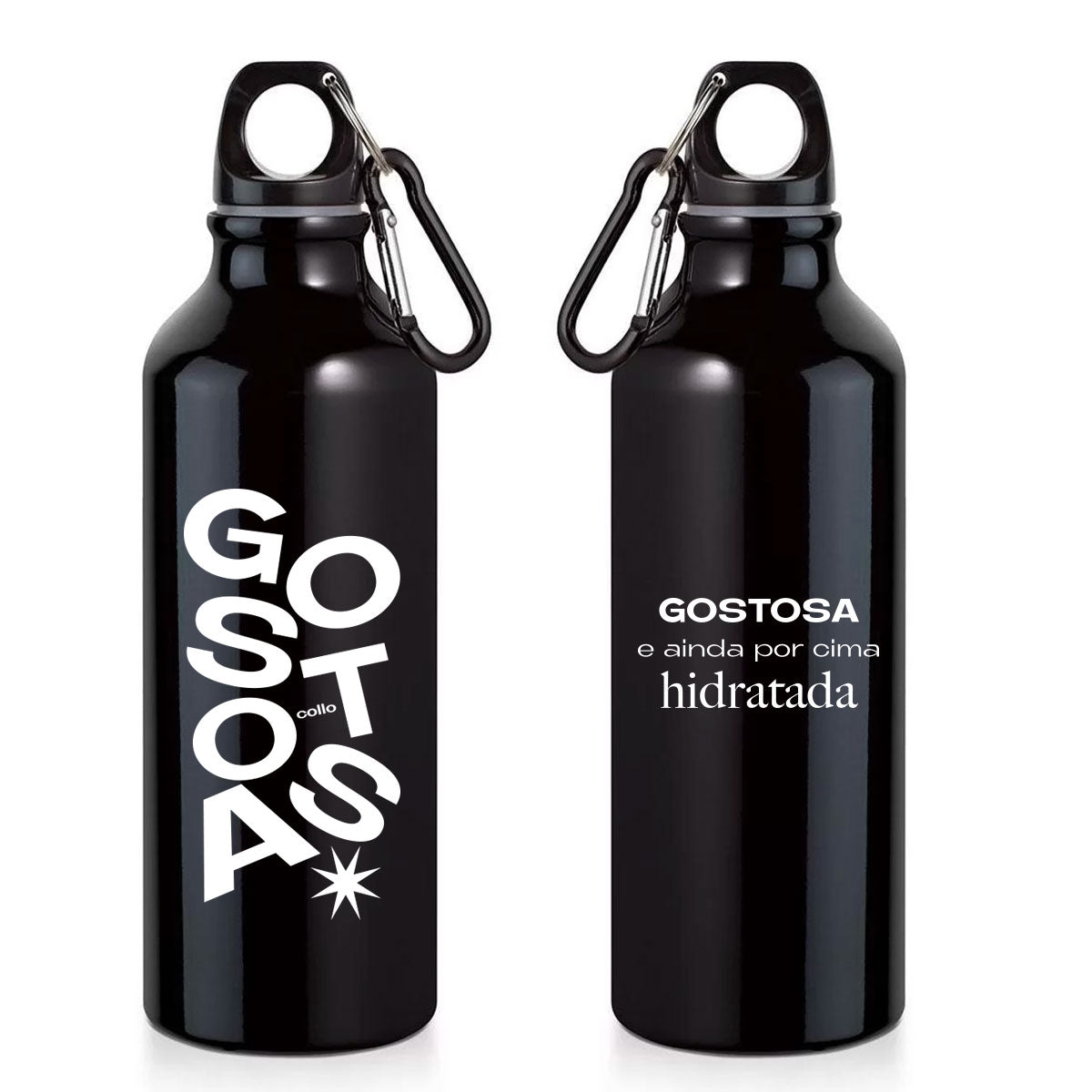 Garrafa gostosa e ainda por cima hidratada