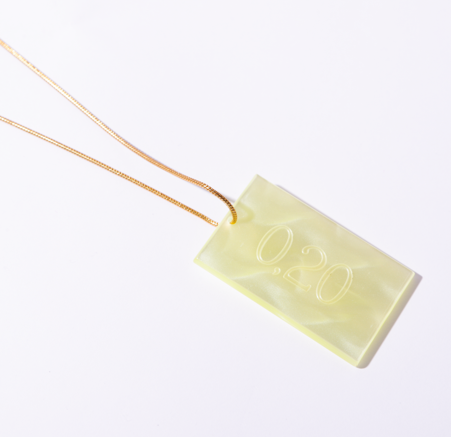 Colar Aposta Amarelo