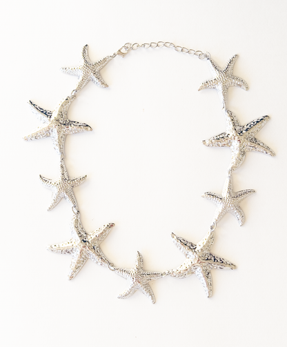 Colar Estrela do Mar Prata
