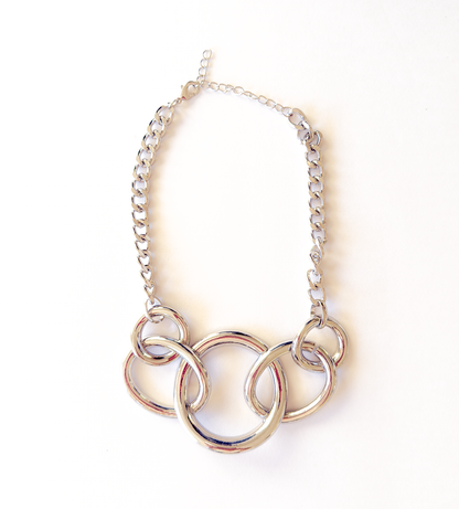 Colar Elos Prata