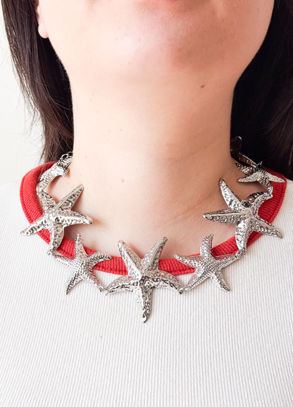 Colar Estrela do Mar Prata