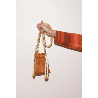 Bolsa crossbody go.out caramelo