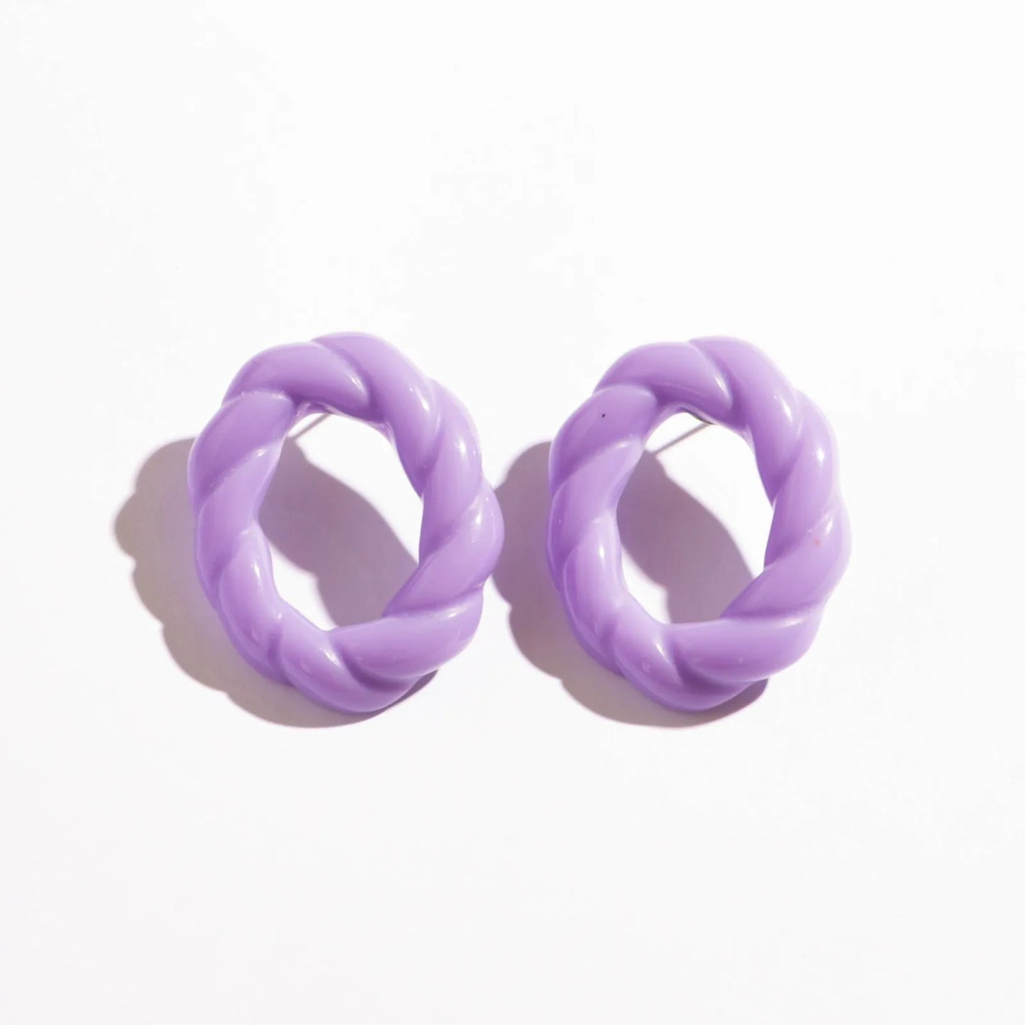 Brinco corda lilás