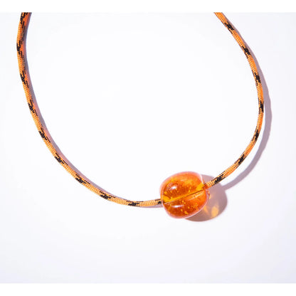 Colar Murano Caramelo