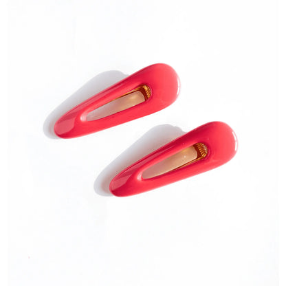 Presilha de cabelo bold goiaba (2 und.)