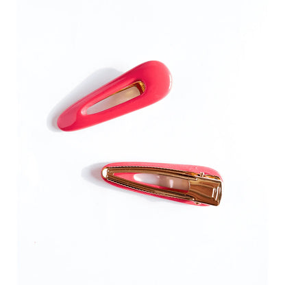 Presilha de cabelo bold goiaba (2 und.)