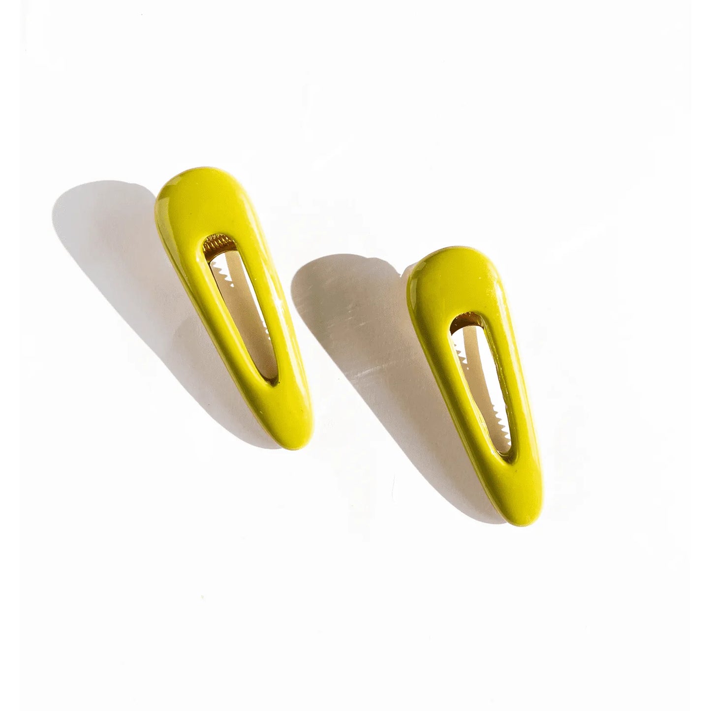 Presilha de cabelo bold verde (2 und.)