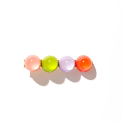 Presilha de cabelo gummy colorida