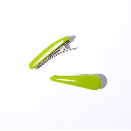 Presilha de cabelo pino verde (2 und.)