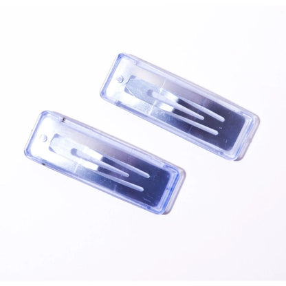 Presilha de cabelo tictac drops azul (2und.)