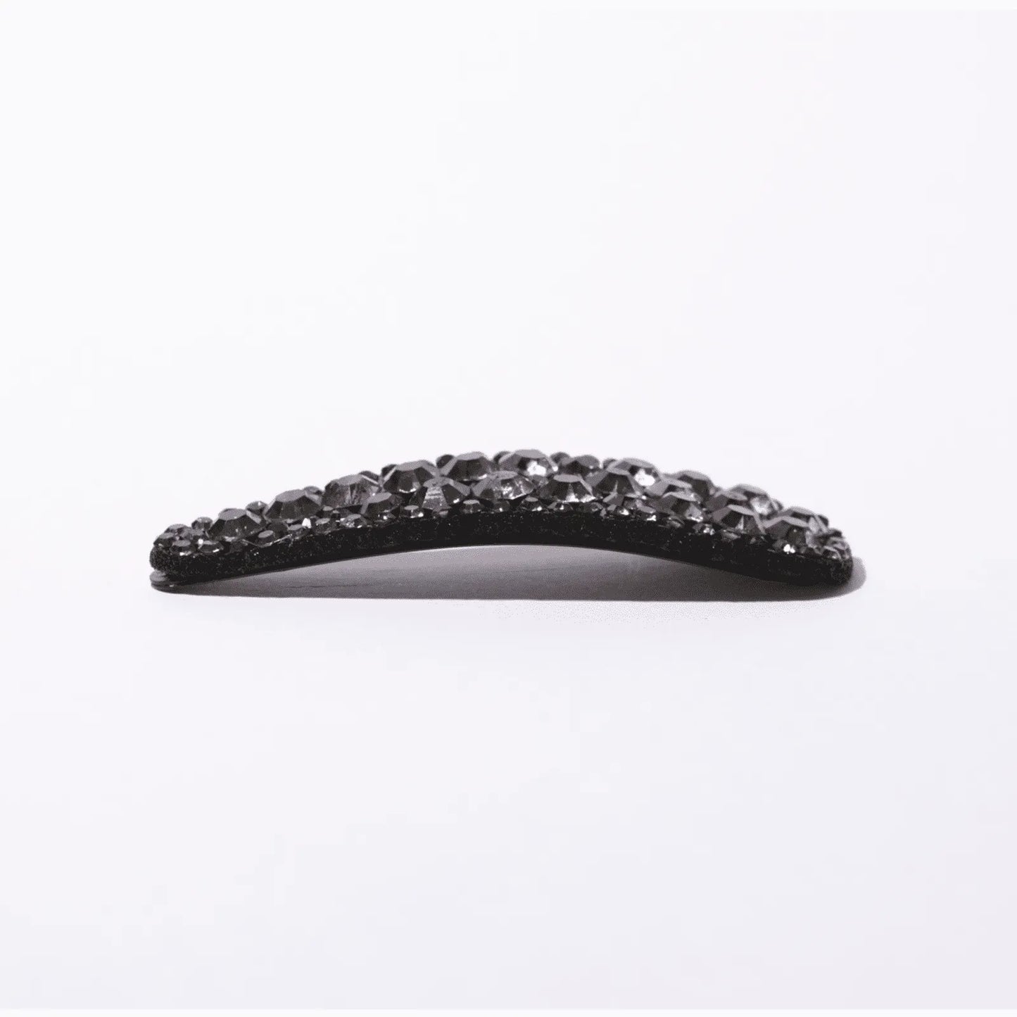 Presilha de cabelo tictac strass chumbo